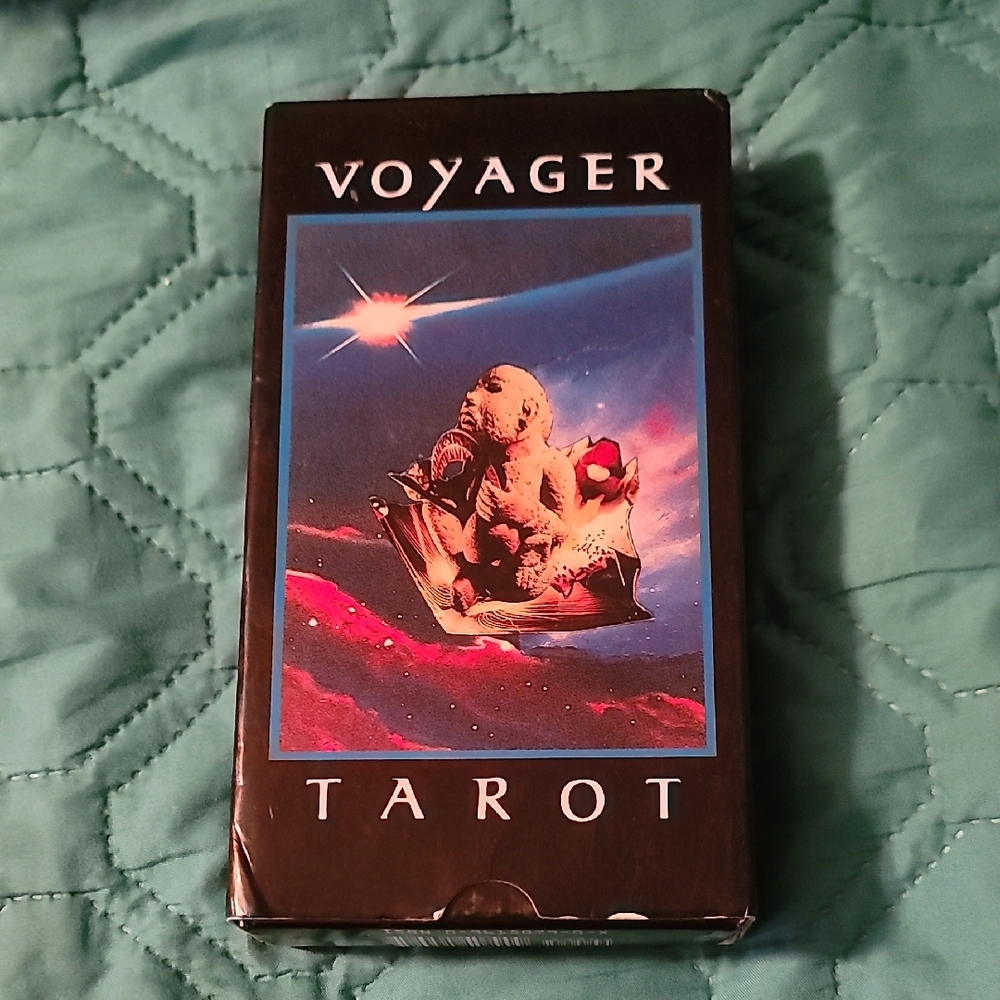 Voyager‎ Tarot by James Wanless, 78 card tarot deck with companion guidebook Box